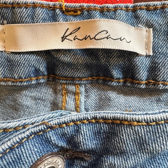 KanCan Light Blue Barrel Jeans Size 11 - Picture 5 of 9